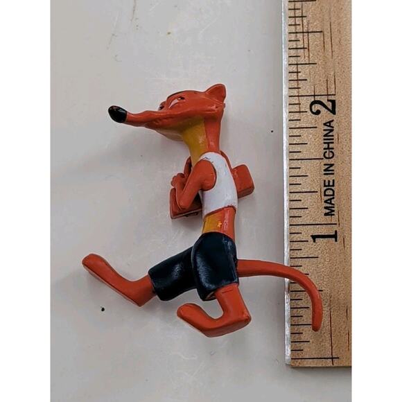 Disney World of Zootopia 7 Figures Toy Lot Set Cake Toppers 2 Tomy Judy Hopps - Picture 13 of 15